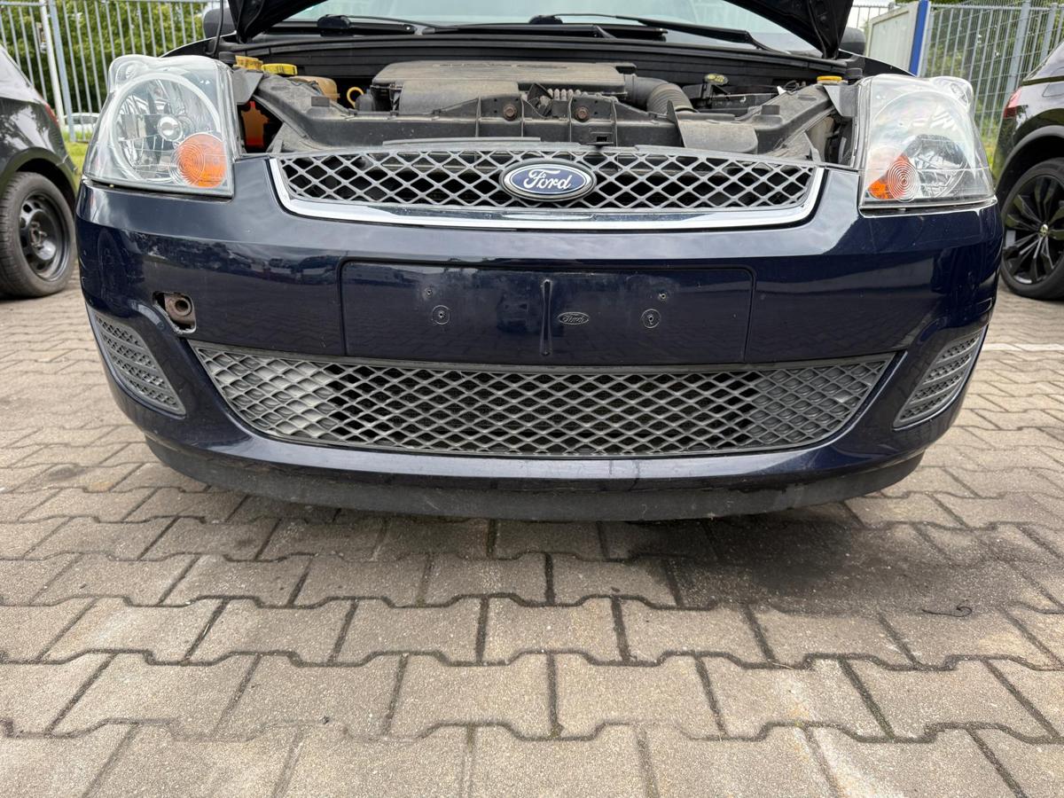 Ford Fiesta JD3 original Stoßstange Stoßfänger vorn Marineblau Facelift BJ07
